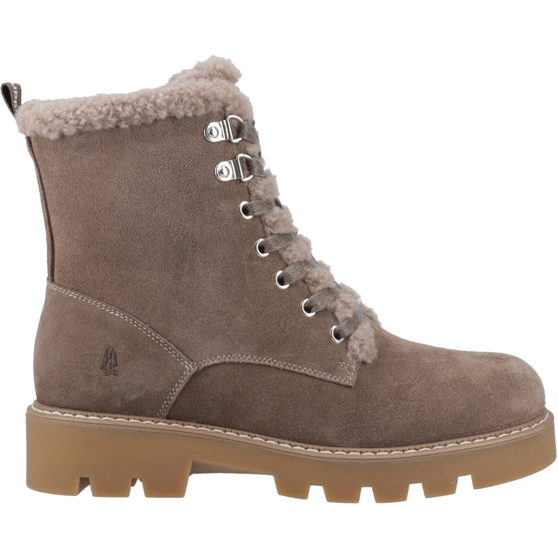 Hush Puppies Aurelia Suede Women's Taupe Winter Ankle Boots