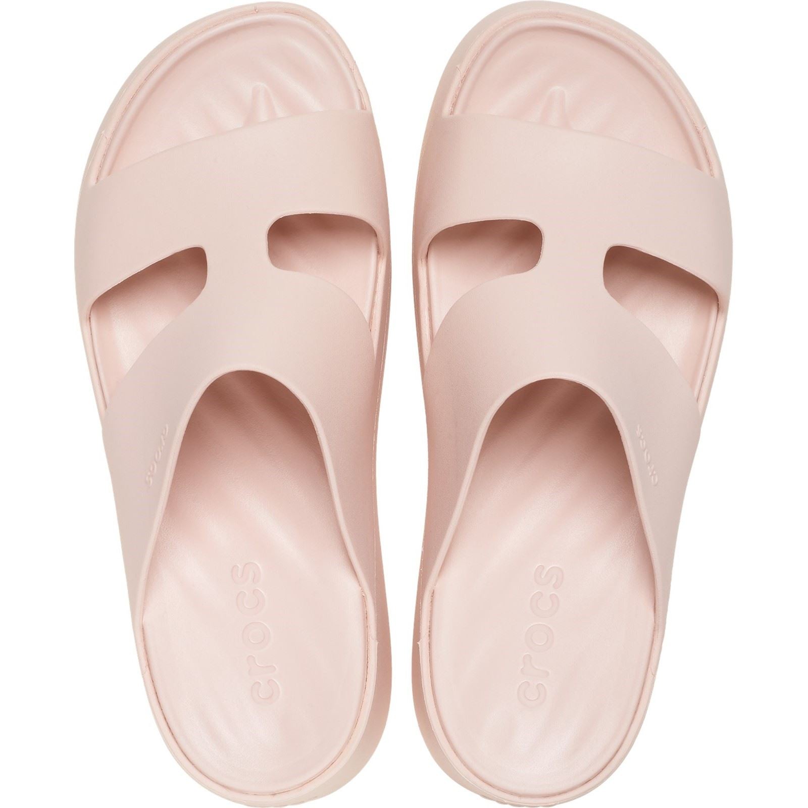 Crocs Getaway Platform H-Strap Synthetic Women's Quartz Sandals