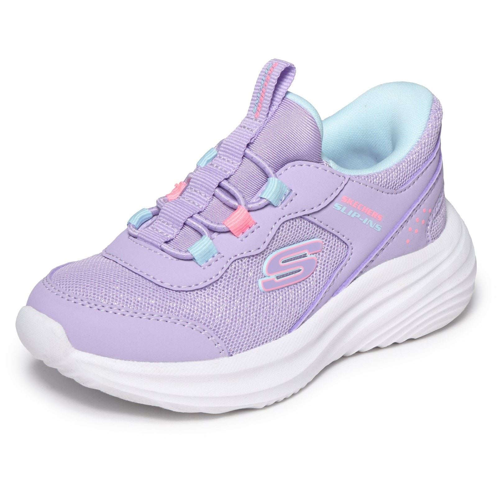 Skechers Bounder Pro Step One Lavender Trainers