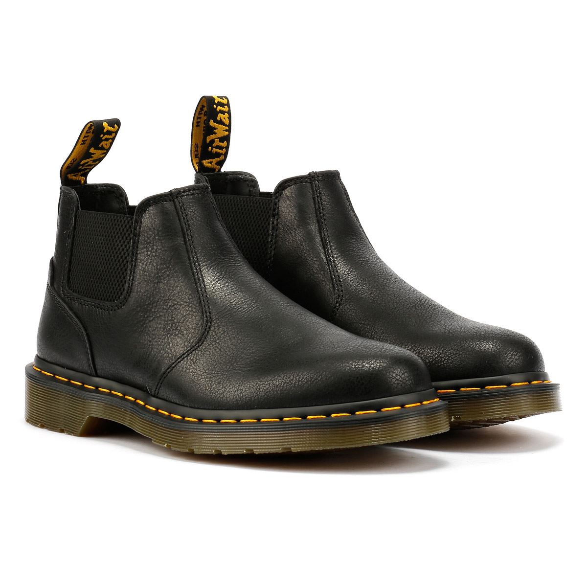Dr. Martens 2976 Lo AR Rogue Leather Black Boots