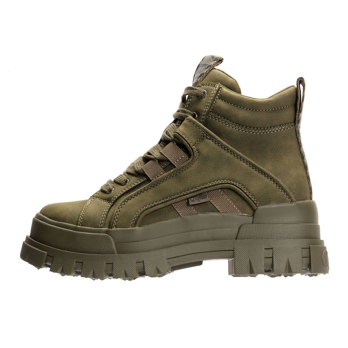 Buffalo Aspha NC Mid Women's Khaki Boots