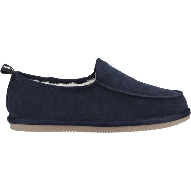 Hush Puppies Charles Suede Men's Navy Slippers