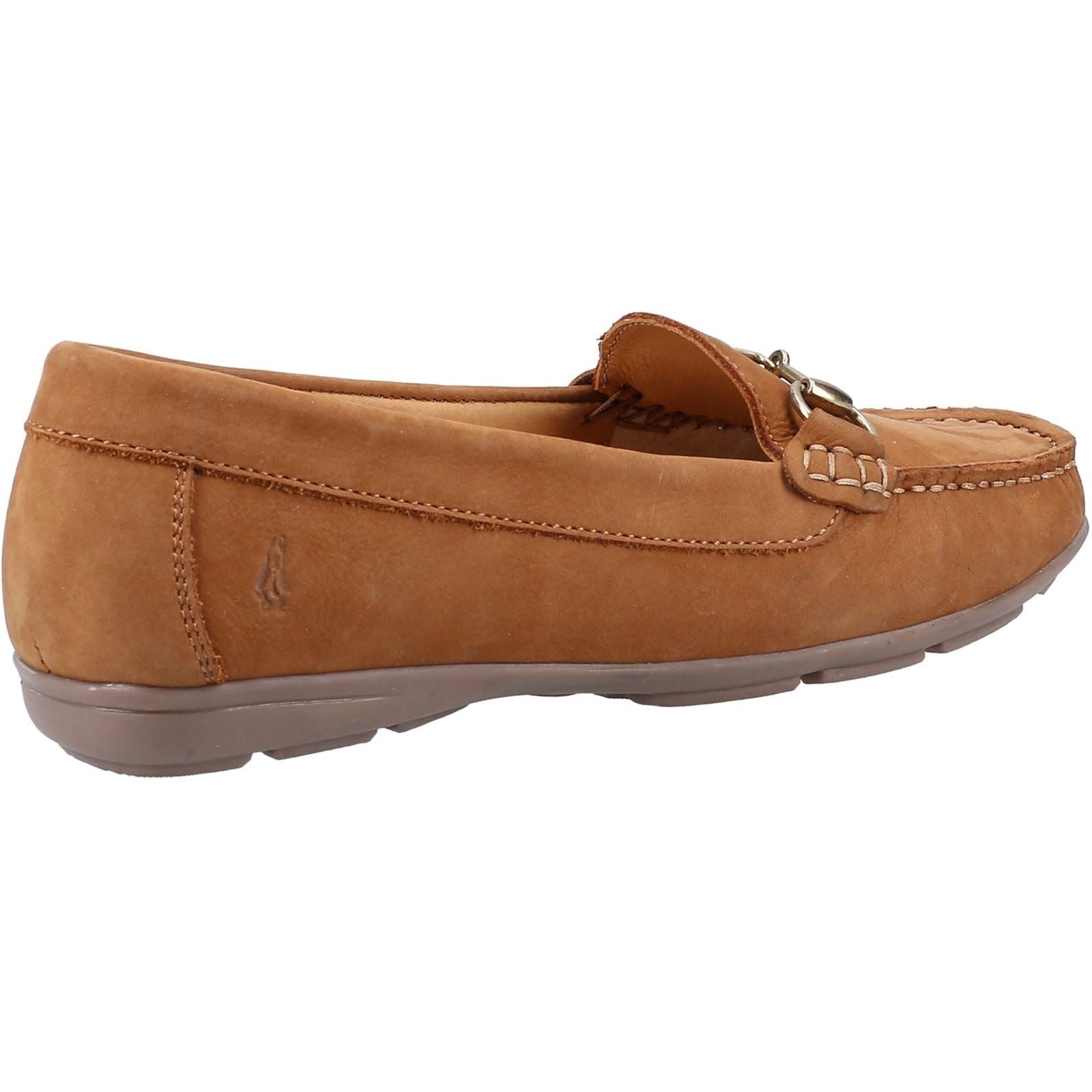 Hush Puppies Molly Snaffle Lea Nubuck Women's Tan Loafers