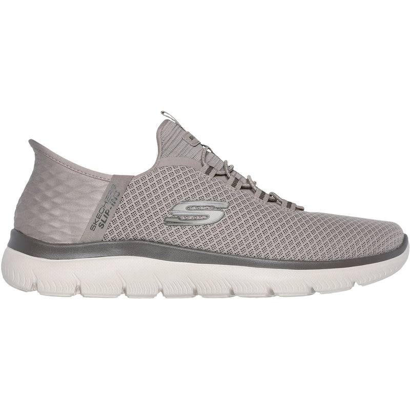 Skechers Slip-ins: Summits - High Range Synthetic Men's Taupe Trainers