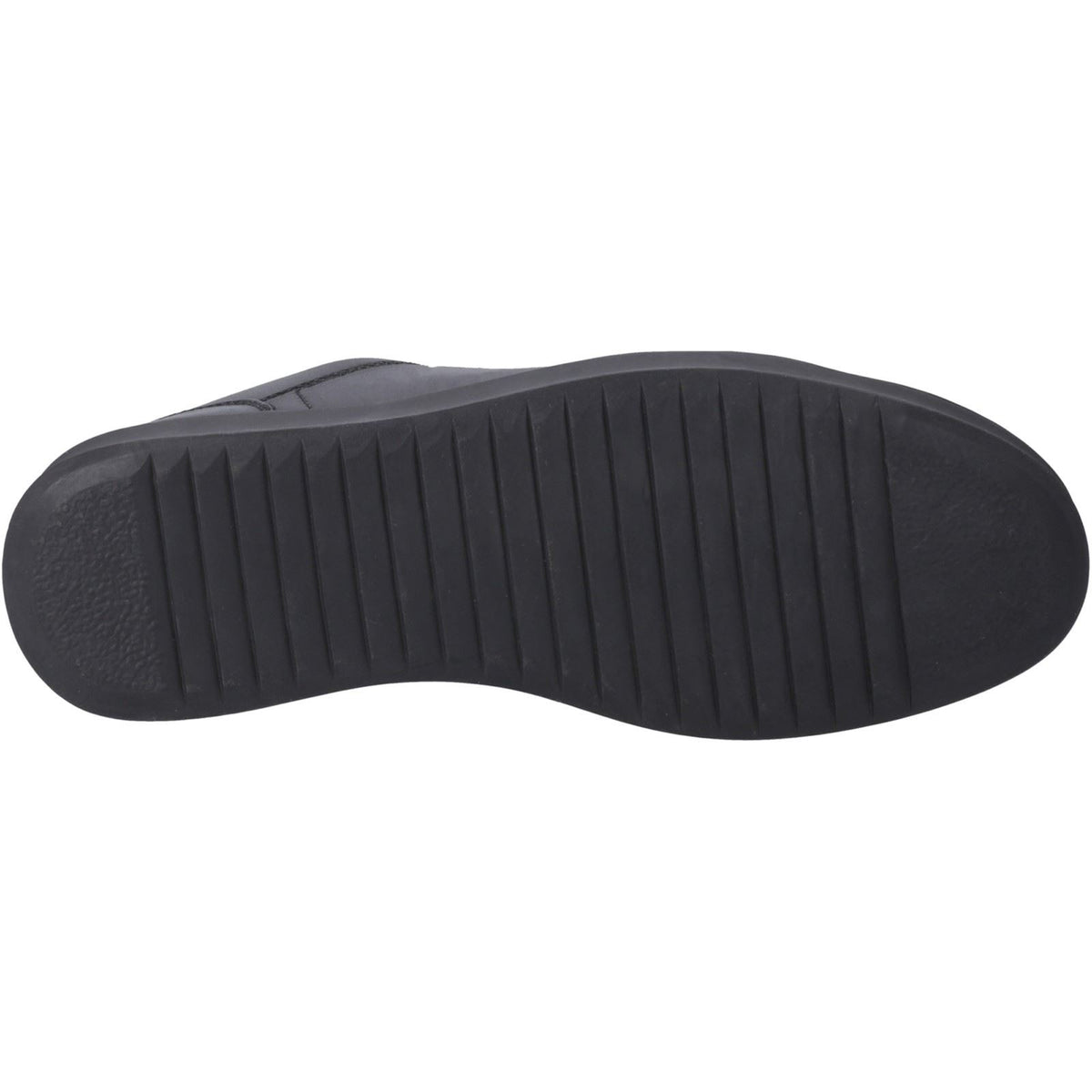 Hush Puppies Madden Leather Men's Black Trainers