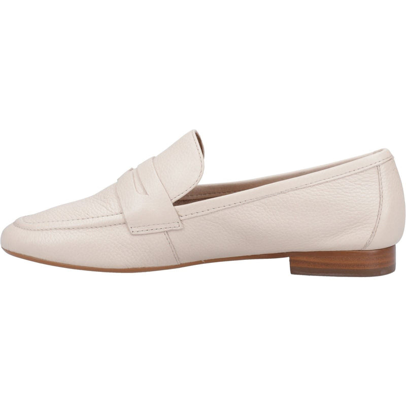 Dune Gianetta Leather Women's Ecru Loafers