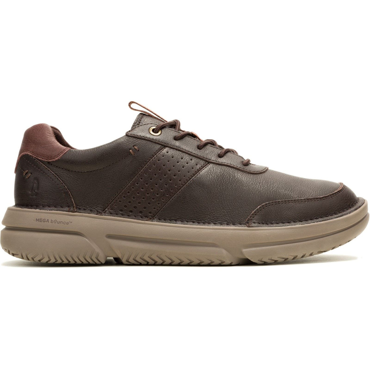 Hush Puppies Baylor Leather Men's Brown Trainers