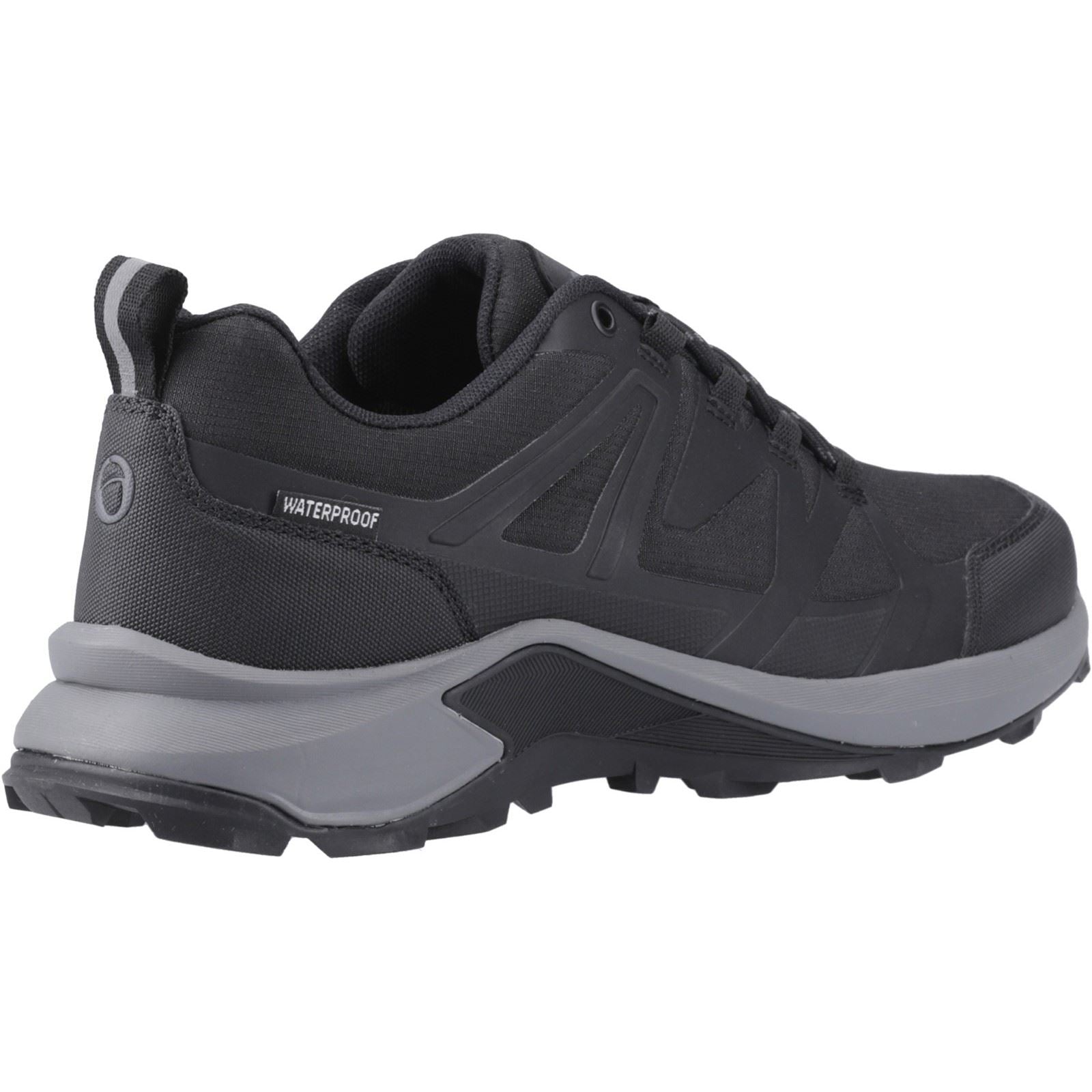 Cotswold Horton Low Textile Men's Black Hiking Shoes