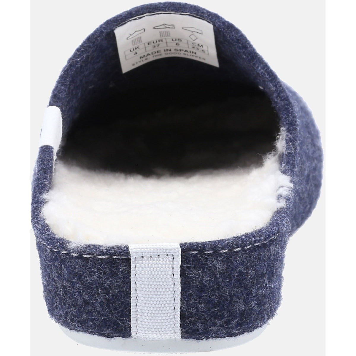 Hush Puppies The Good 90% Recycled RPET Synthetic Women's Navy Slippers