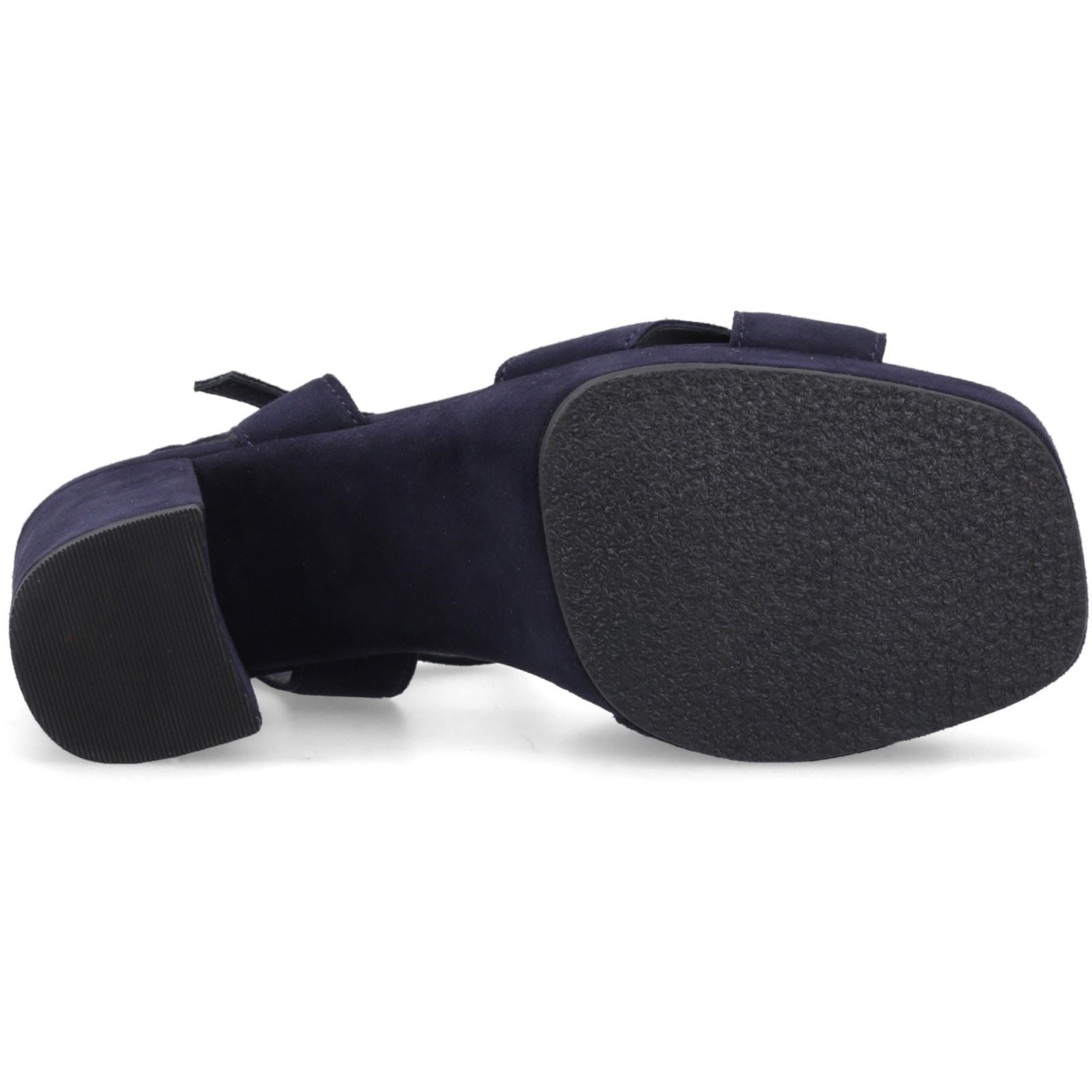 Hush Puppies Ophelia Suede Women's Navy Sandals