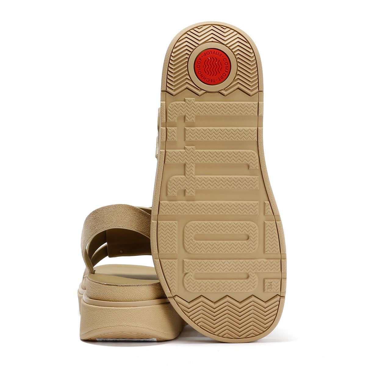 FitFlop GEN-FF Suede Women's Cappuccino Sandals