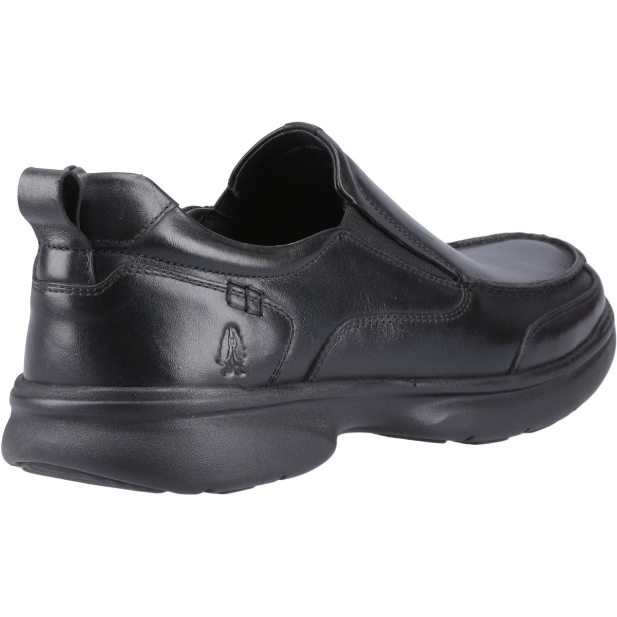 Hush Puppies Harold Leather Men's Black Moccasins Shoes