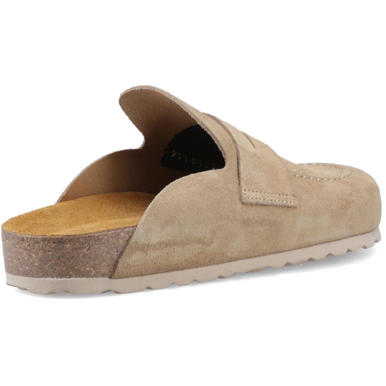 Hush Puppies Briar Closed Toe Suede Women's Taupe Mules