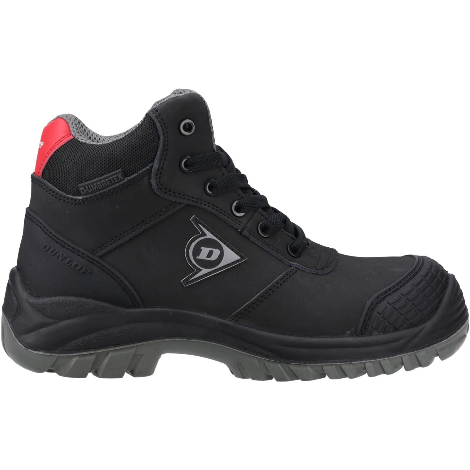 Dunlop First One Adv Titan Nubuck Men's Black/Red Safety Boots