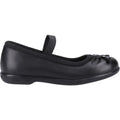 Hush Puppies Betty Leather Junior Black Shoes