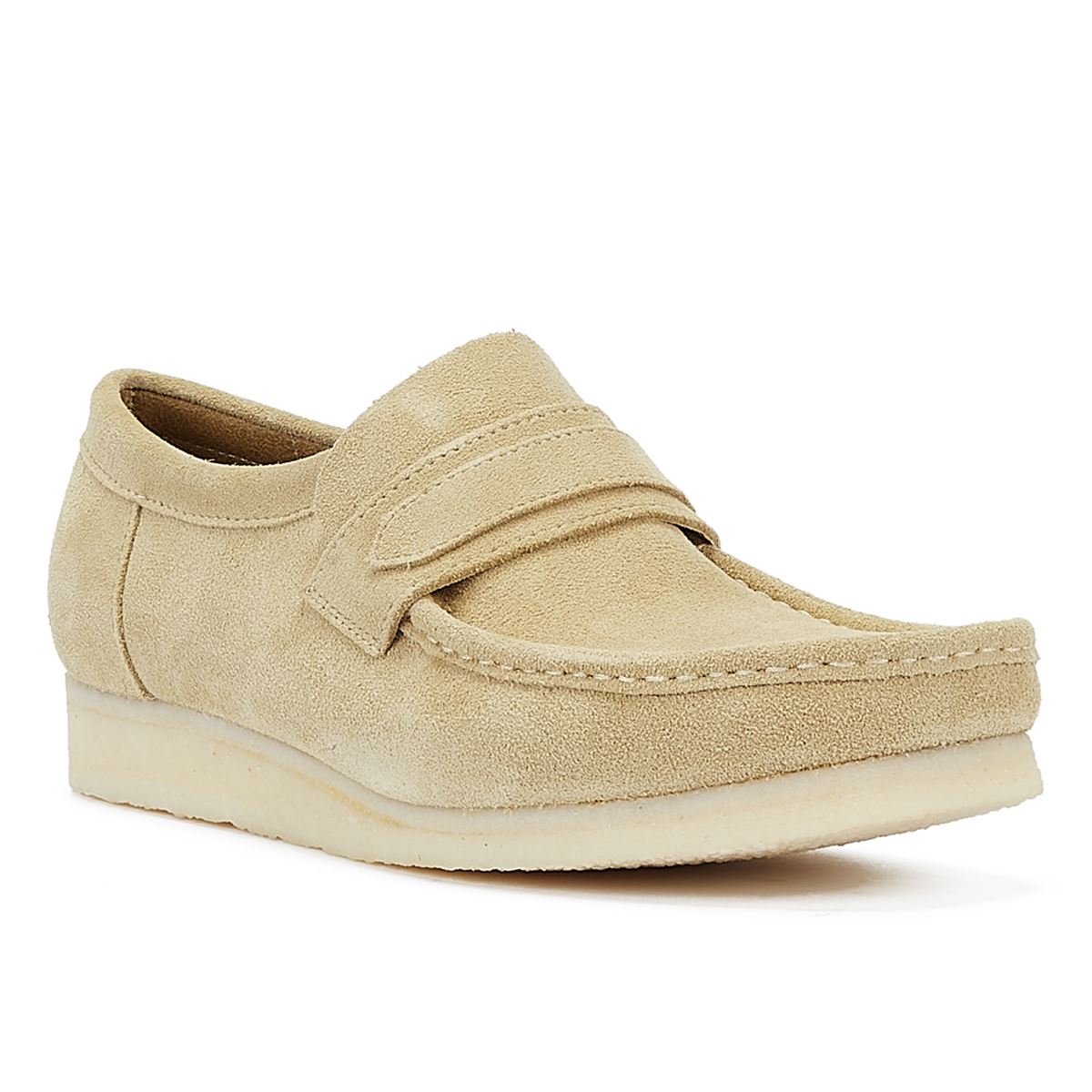 Clarks Originals Wallabee Loafer Men's Maple Suede Shoes