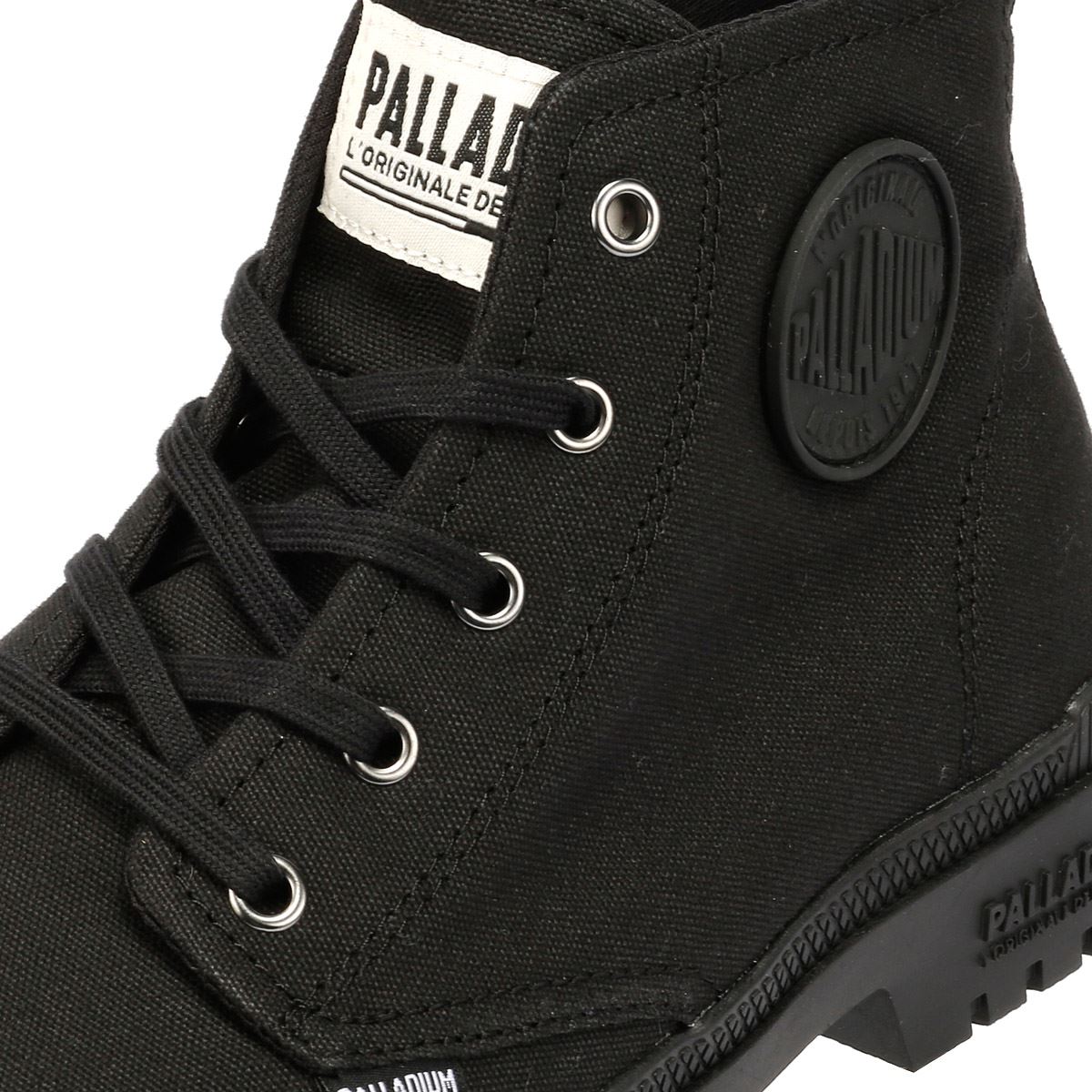 Palladium SP20 Hi CVS Canvas Black Boots