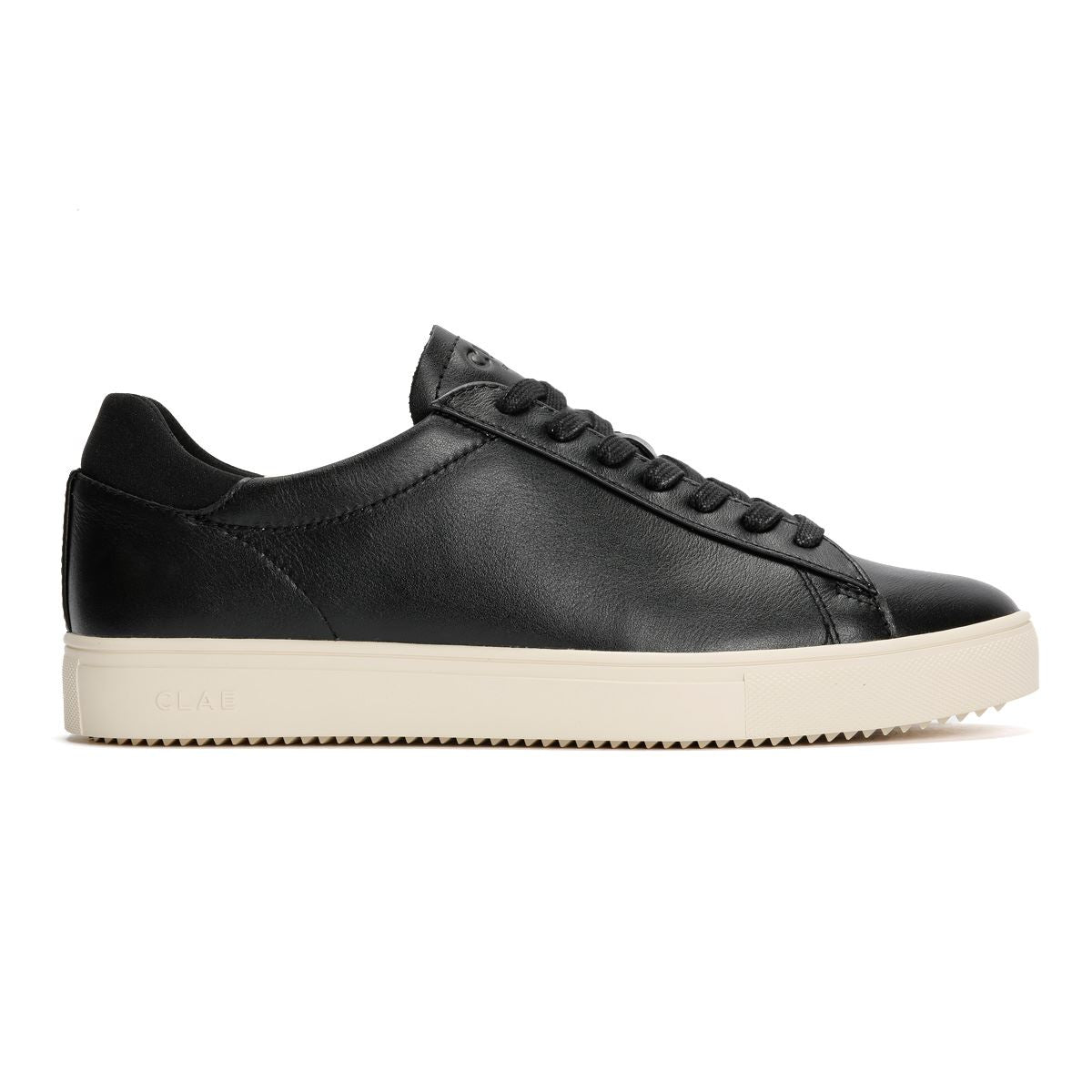 Clae Bradley Milled Leather Men's Black Trainers