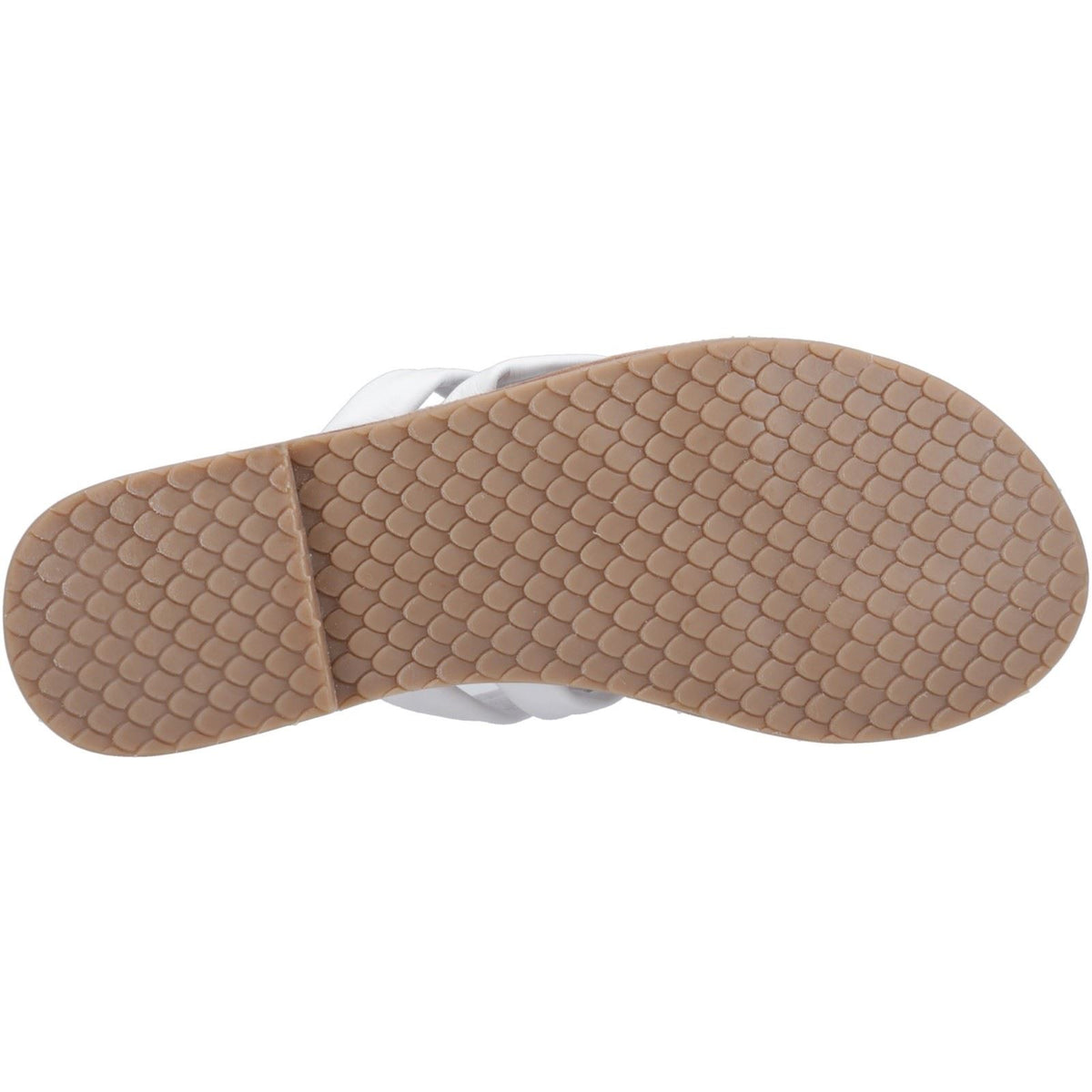 Hush Puppies Hope Leather Women's White Sandals