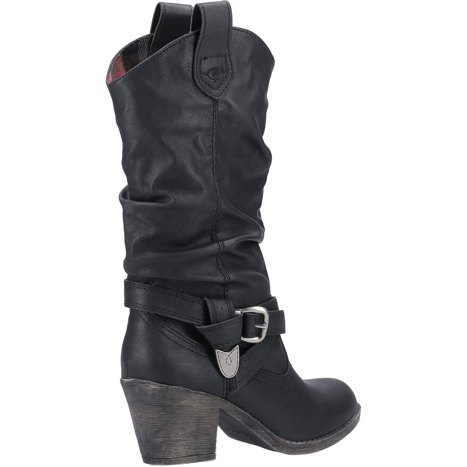 Rocket Dog Sidestep Synthetic Women's Black Boots