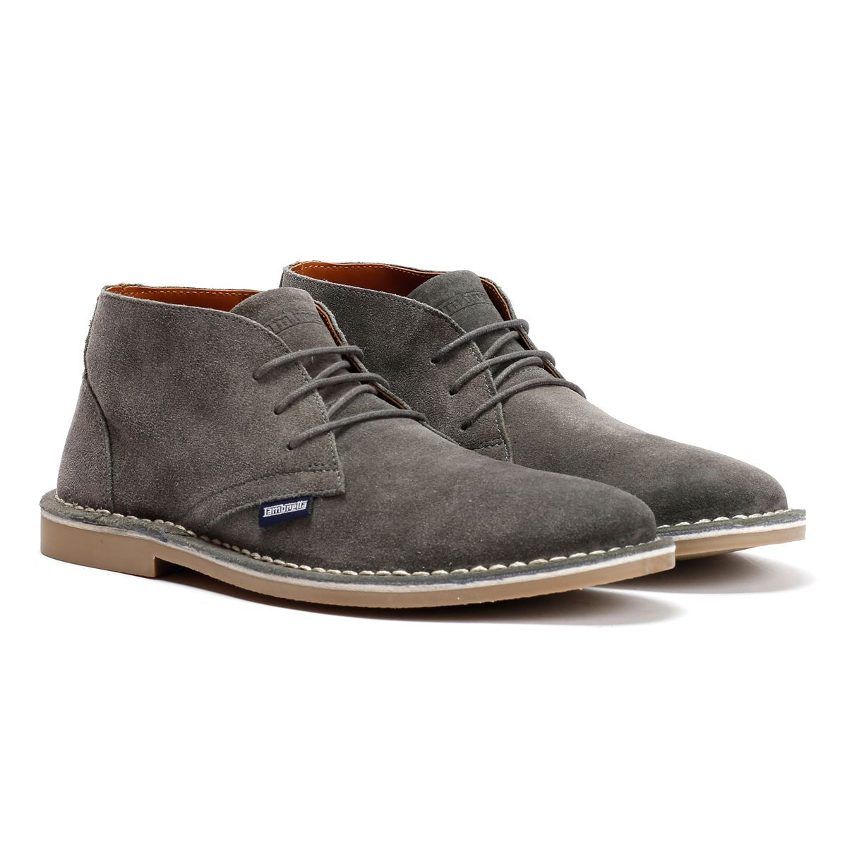 Lambretta Chiswick Suede Men's Grey Boots