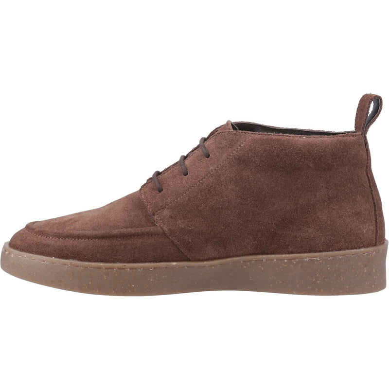 Hush Puppies Rory Suede Men's Chocolate Ankle Boots