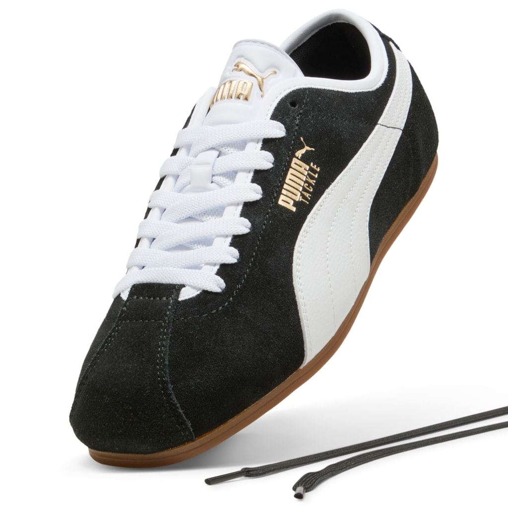 Puma Tackle Suede Women's Black Trainers