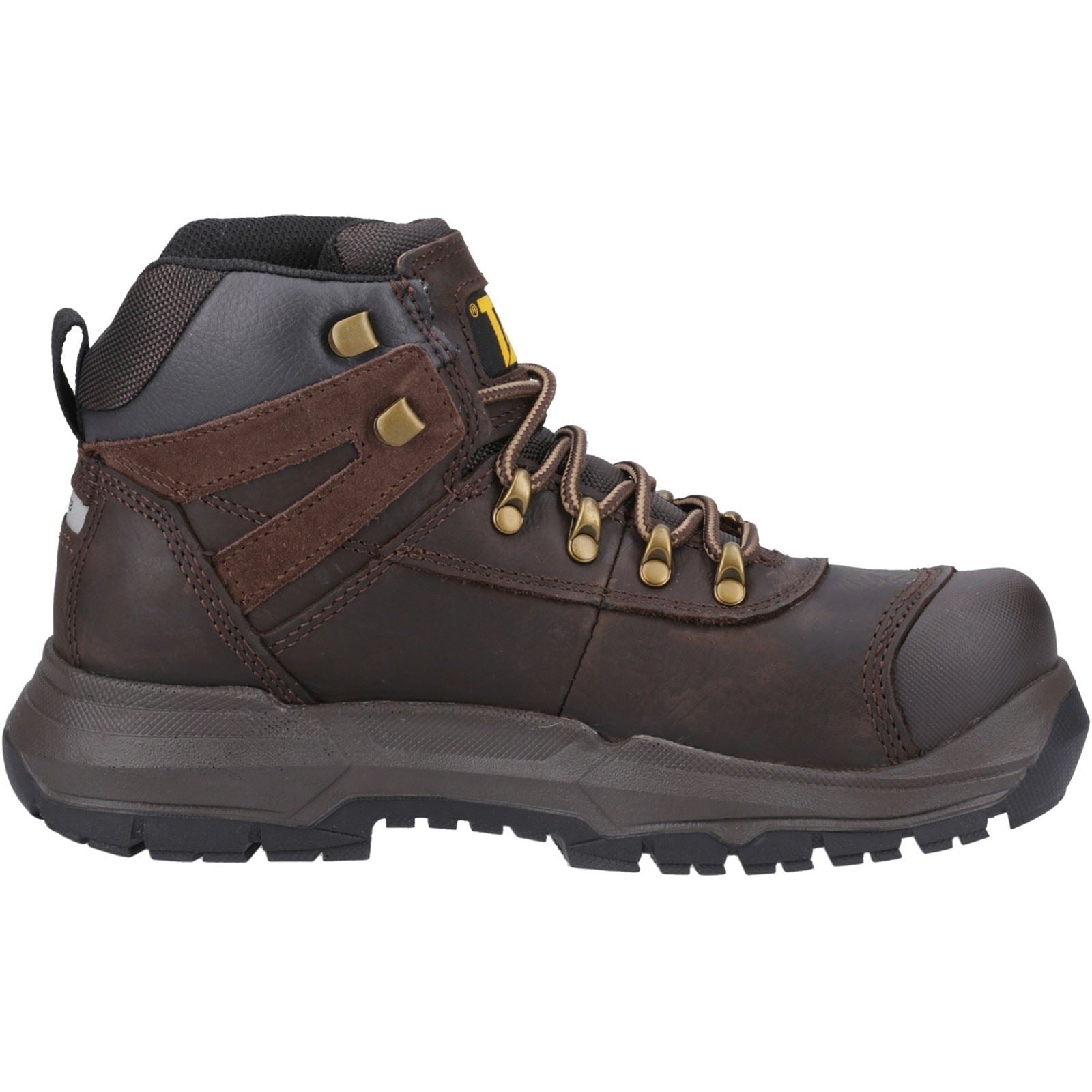 Caterpillar Pneumatic 2.0 Leather Brown Safety Boots