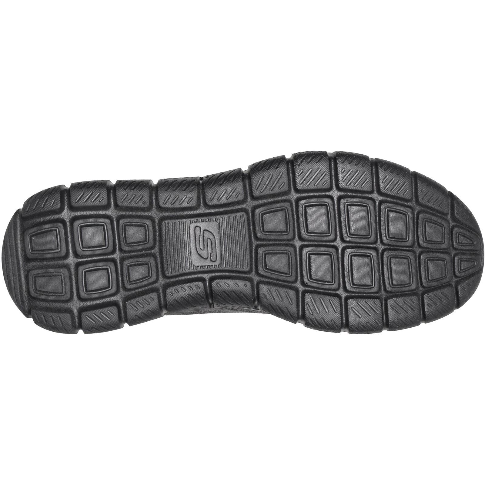 Skechers Track Pohlter Textile Men's Black Trainers