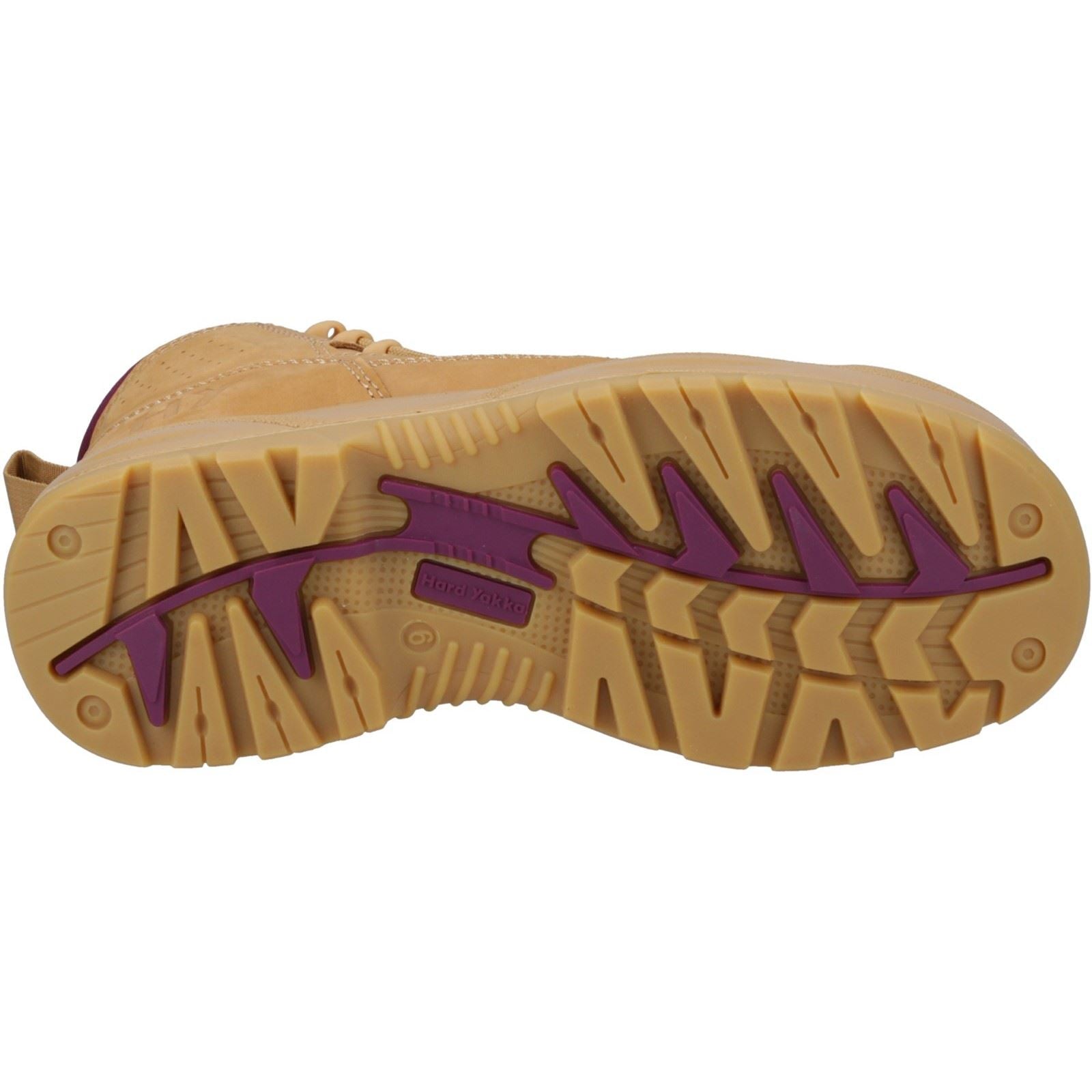 Hard Yakka Legend Leather Women's Wheat Safety Boots
