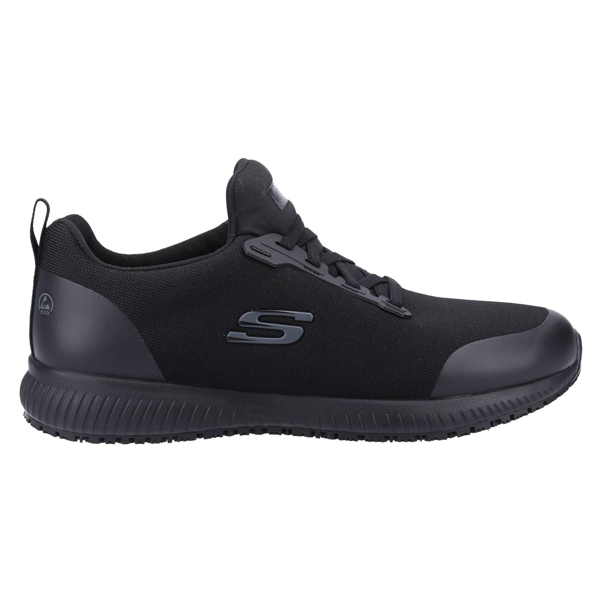 Skechers Workwear Squad SR Myton Textile Men's Black Safety Trainers