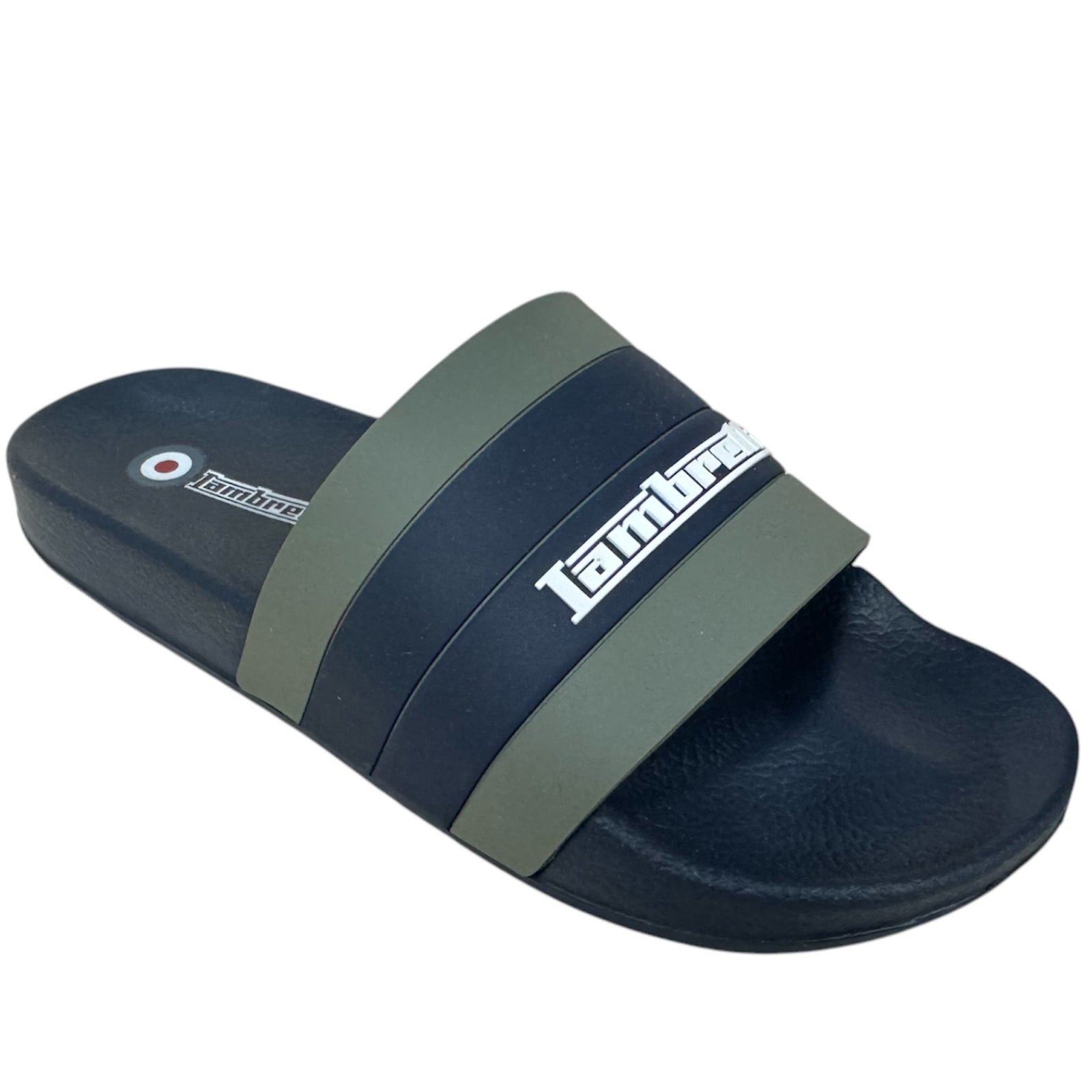 Lambretta Prince Men's Khaki Slides