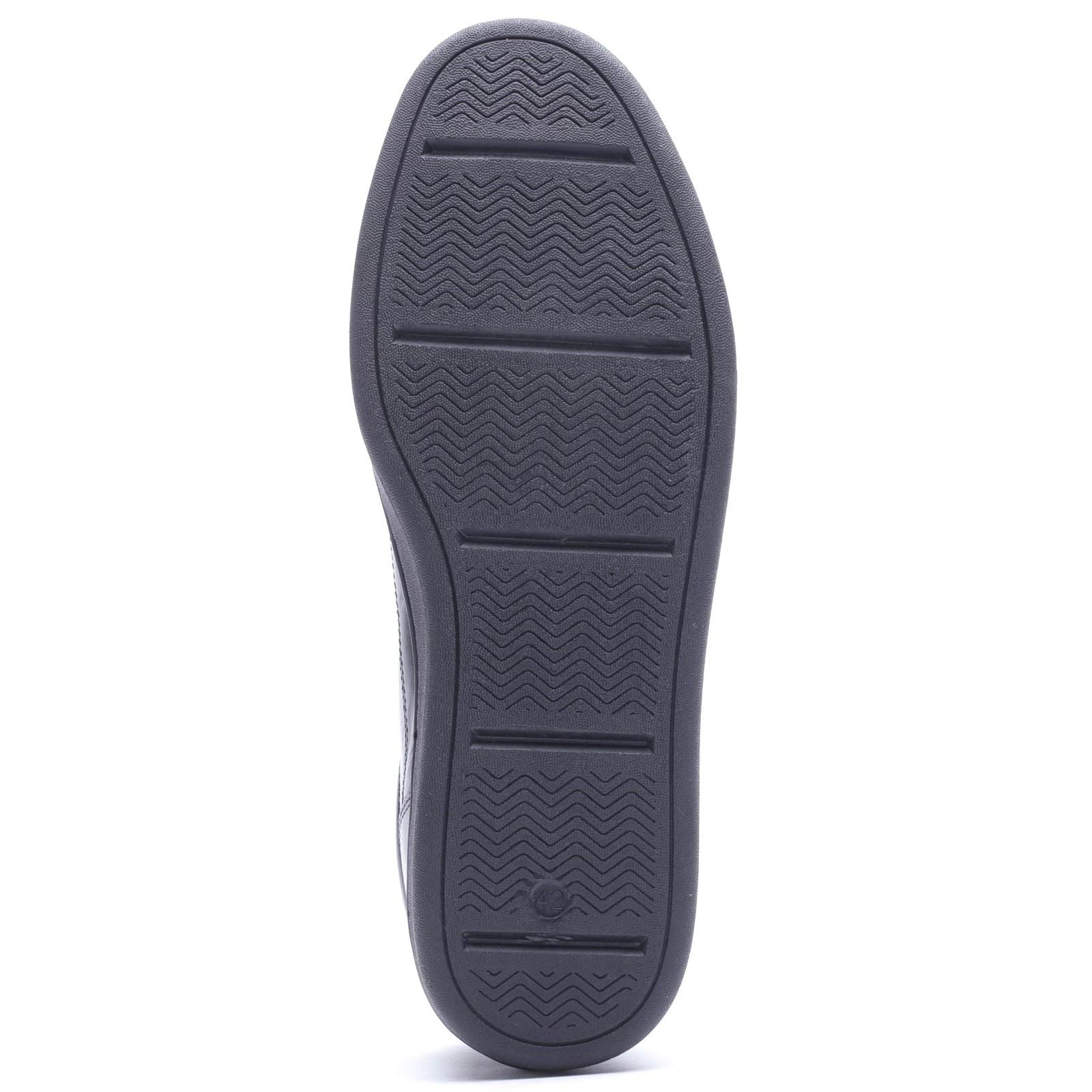 Base London Zammo Leather Men's Black Lace-Up Shoes