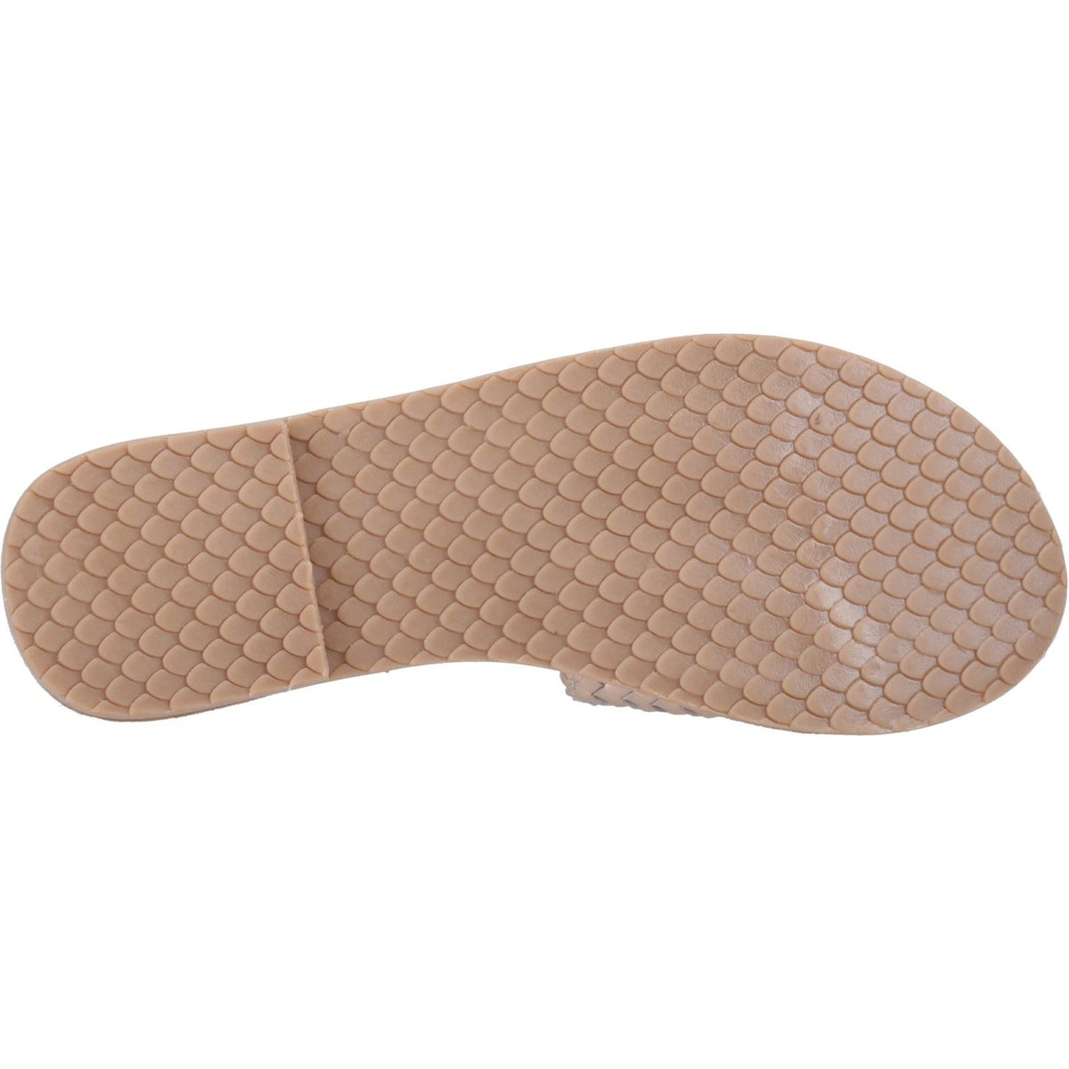 Hush Puppies Hetty Slide Leather Women's Silver Sandals