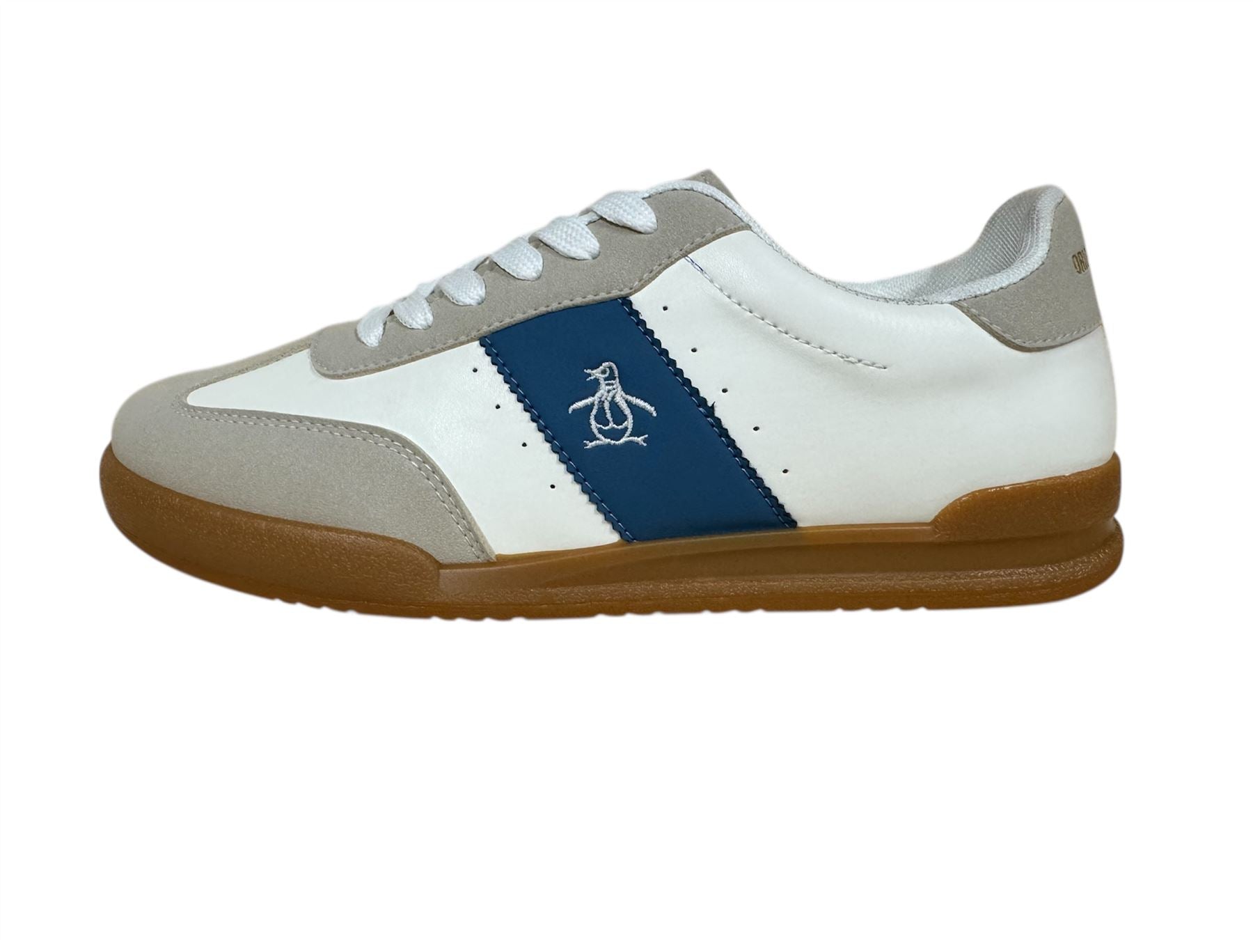 Penguin Giovanni Men's White Trainers