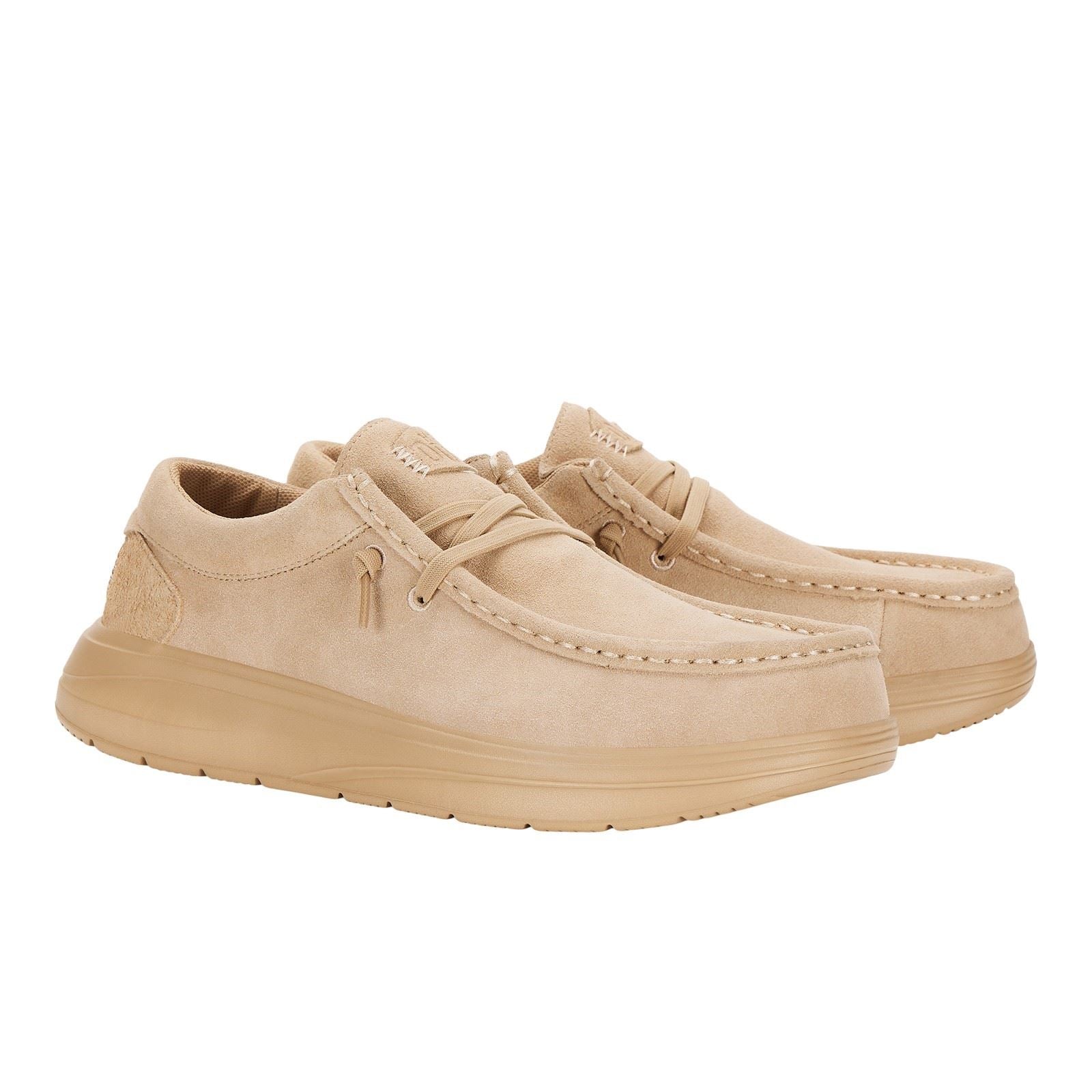 HEYDUDE Wally X Suede Men's Tan Shoes