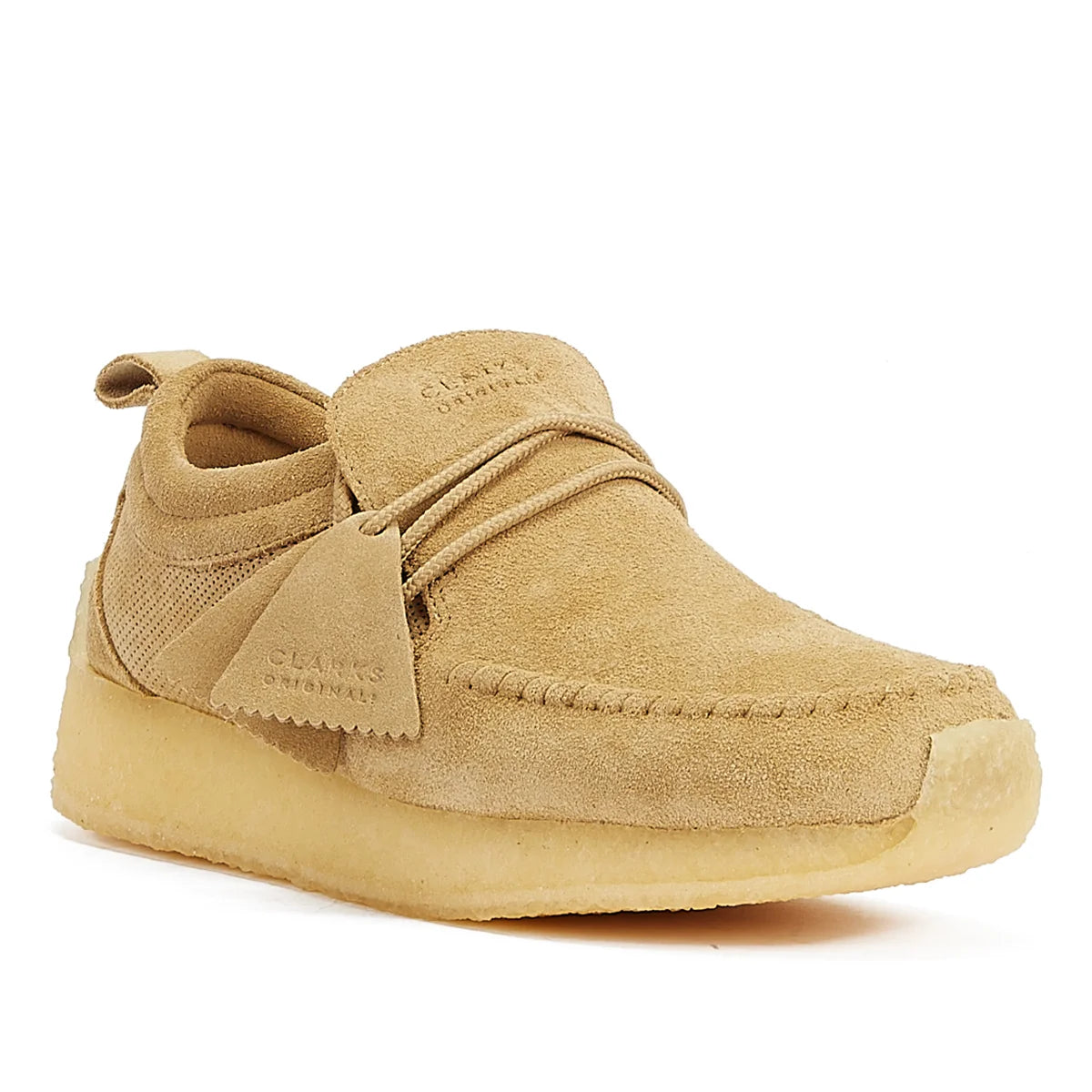 Clarks Originals Maycliffe Suede Dark Sand Men's Lace-Up Shoes