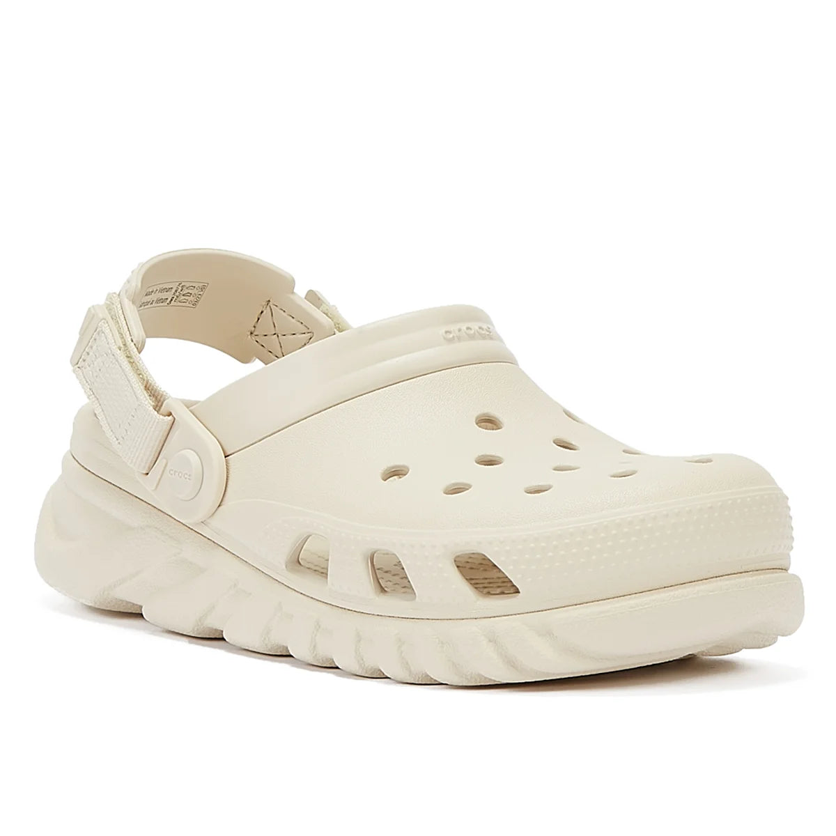 Crocs Duet Max 2 Stucco White Clogs