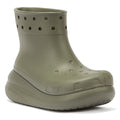 Crocs Classic Crush Boot Women's Olive Boots