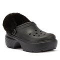 Crocs Stomp Lined Clog Women's Black Sandals