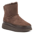 FitFlop Shearling Women's Chocolate Boots