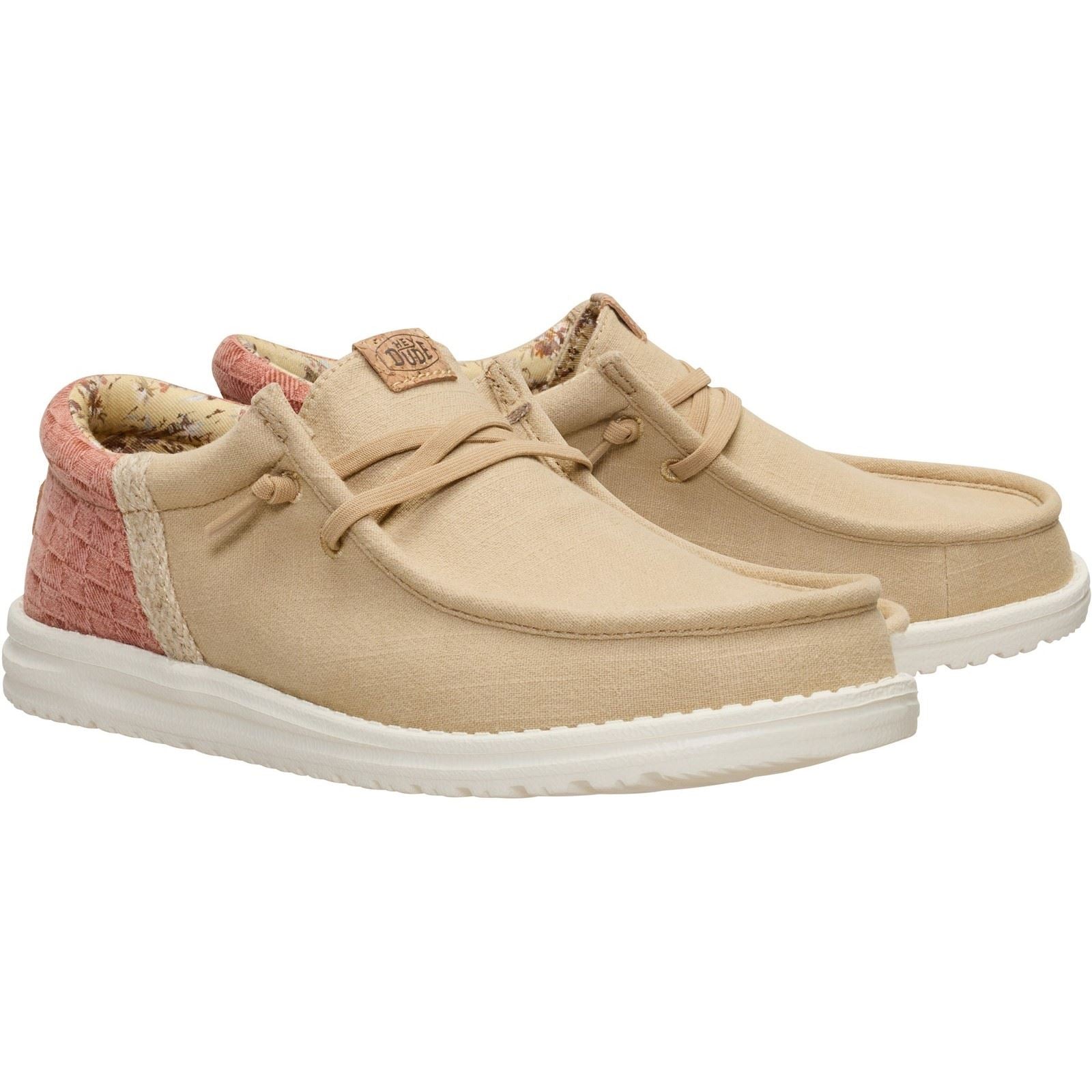 HEYDUDE Wally Funk Textile Men's Incense/Multi Loafers