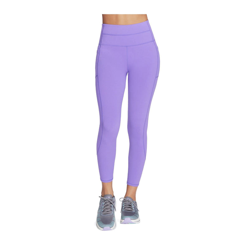 Skechers Performance GOWALK Wear High-Waisted 7/8 Nylon Women's Pink Sports Leggings