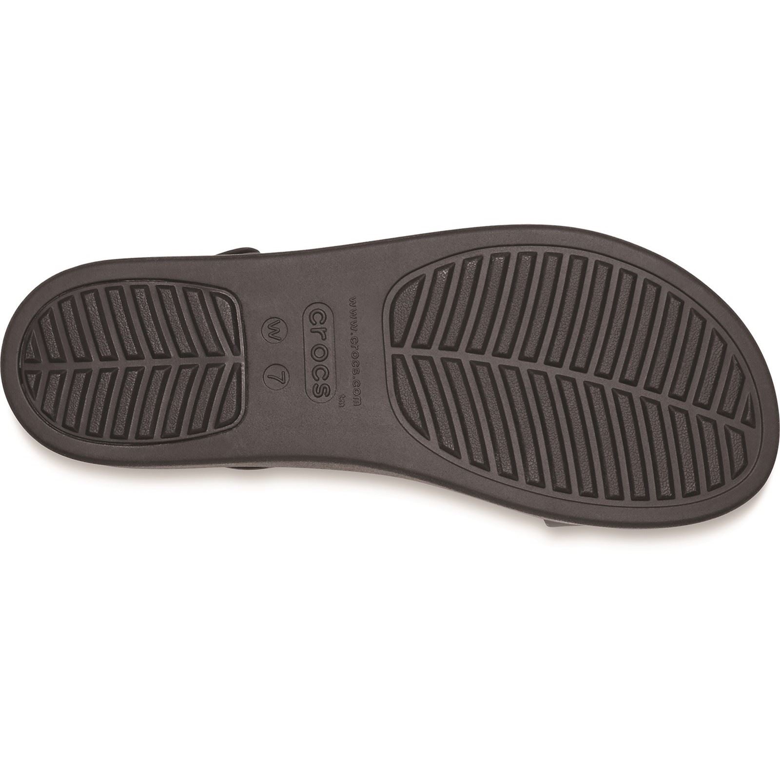 Crocs Brooklyn Low Wedge Synthetic Women's Black Sandals