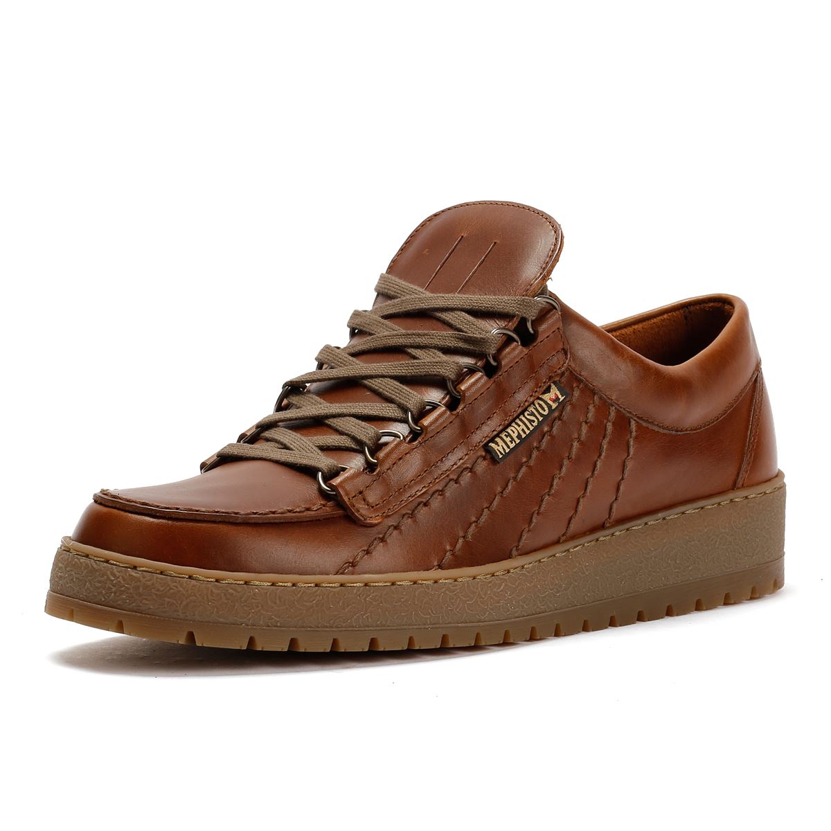 Mephisto Rainbow Heritage 4778 Leather Men's Chestnut Shoes