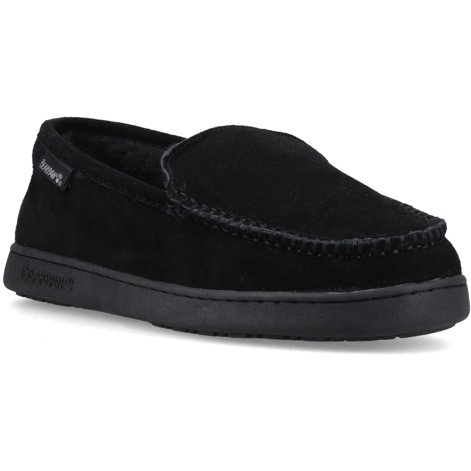 Bearpaw Brian Suede Men's Black Slippers