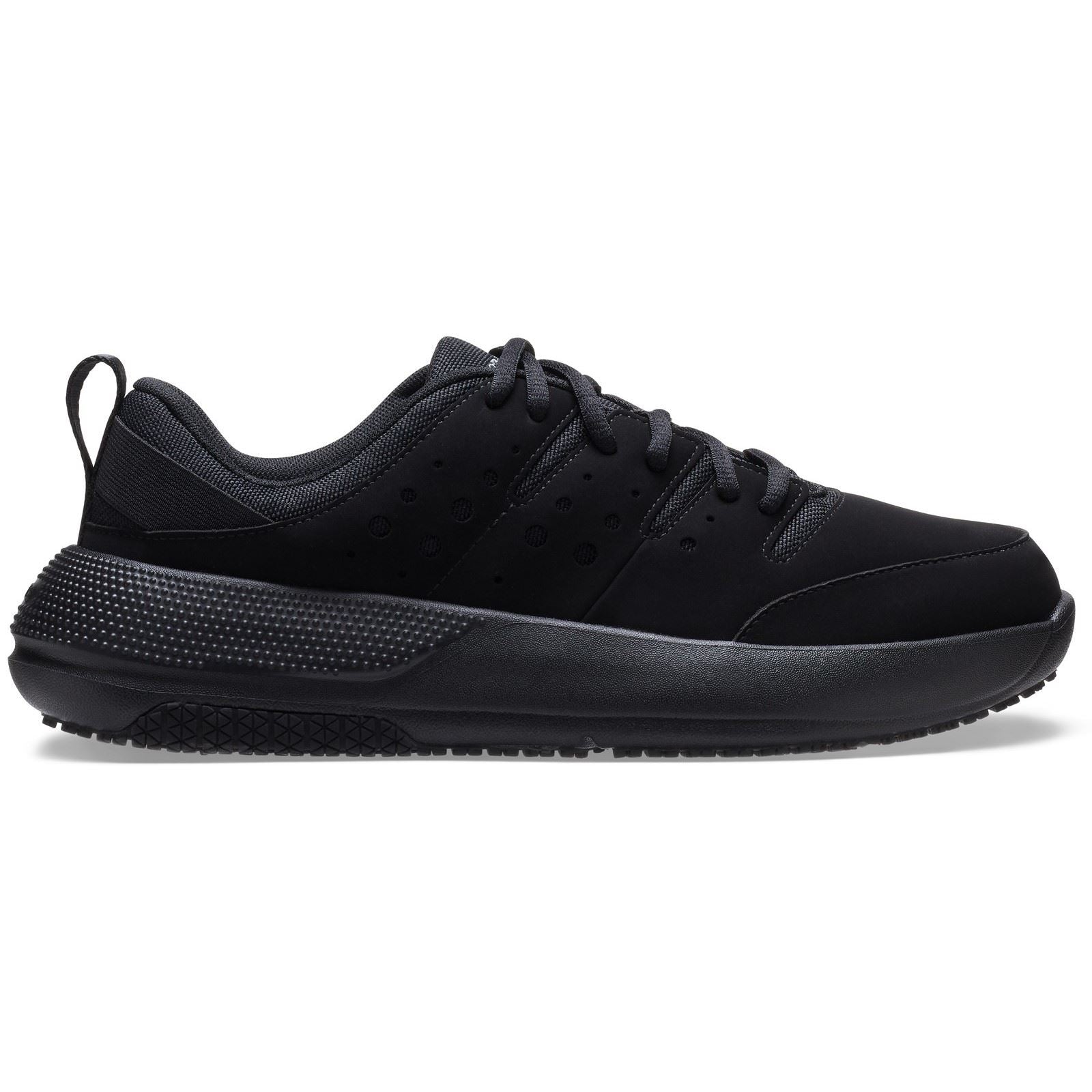 Crocs On the Clock Synthetic Men's Triple Black Trainers