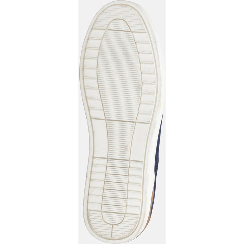 Hush Puppies Joey Suede Men's Navy Lace-Up Shoes