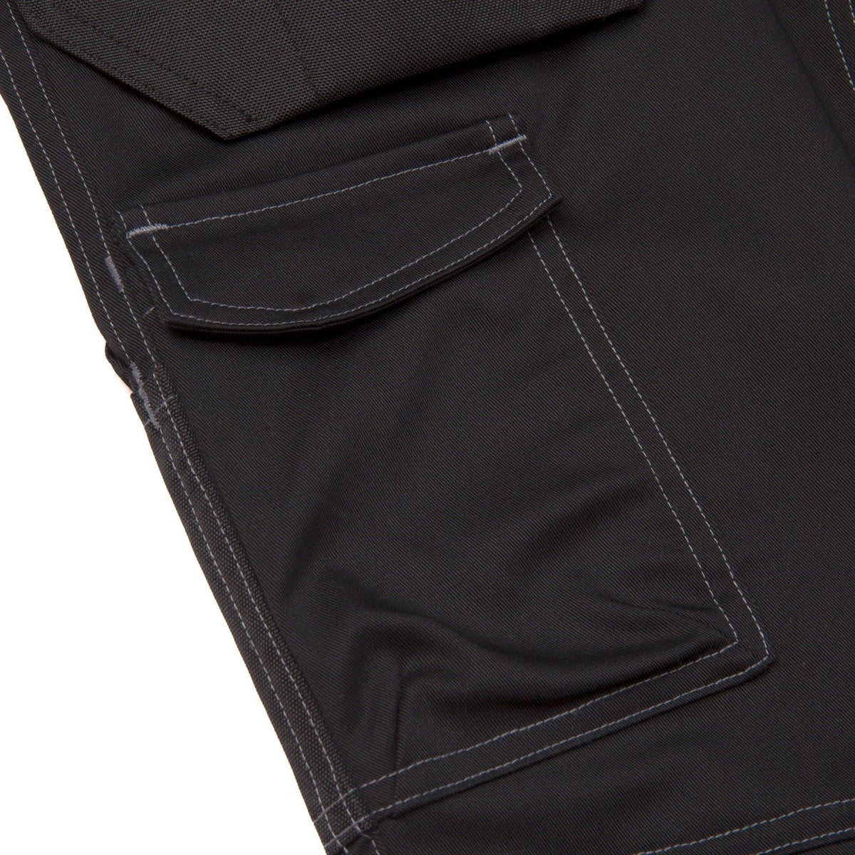 Caterpillar Essential Knee Pocket Stretch Holster Synthetic Men's Black Outdoor Trousers