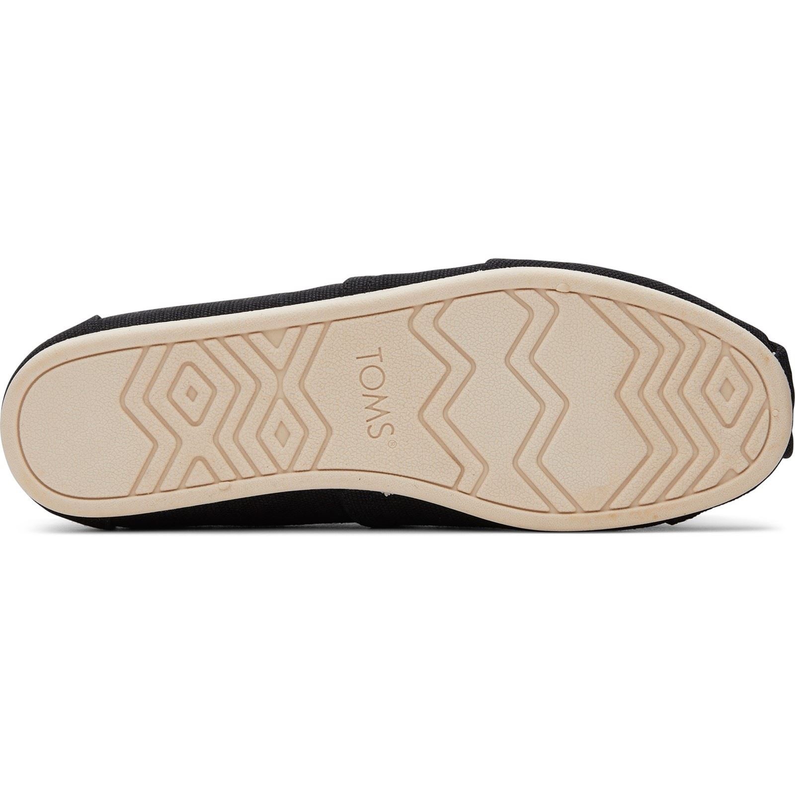TOMS Alpargata Classic Cotton Men's Black Espadrilles